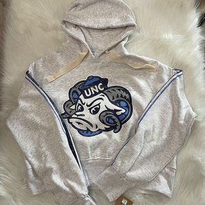 UNC Crop Top Hoodie